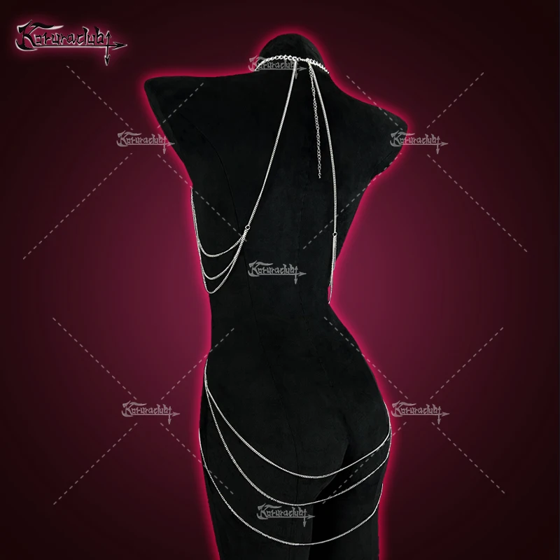 KORURACLUB DESIGNER HANDMADE SPIDER BODY CHAIN KJ01 - Image 2