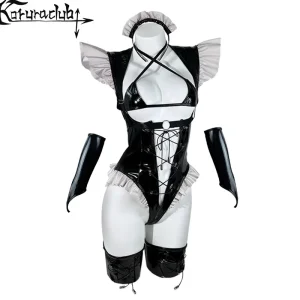 KORURACLUB X NANA：COSPLAY ZENITH BEER LINGERIE SET – SEXY ANIME-INSPIRED COSTUME FOR WOMEN, FUN BEER MAID OUT KO19 (5-PIECE SET)